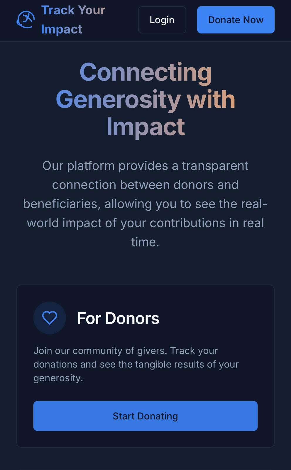 Track Your Impact